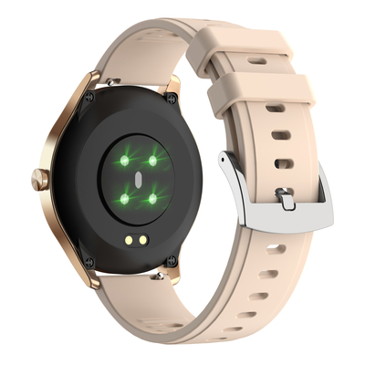 UI Interaction GR5515 Round Dial Smart Watch 210mAh BT5.0