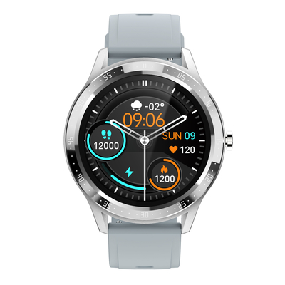 UI Interaction GR5515 Round Dial Smart Watch 210mAh BT5.0